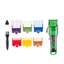 Hair clipper BARBER STYLE NEON GREEN DEWAL 03-081 Green